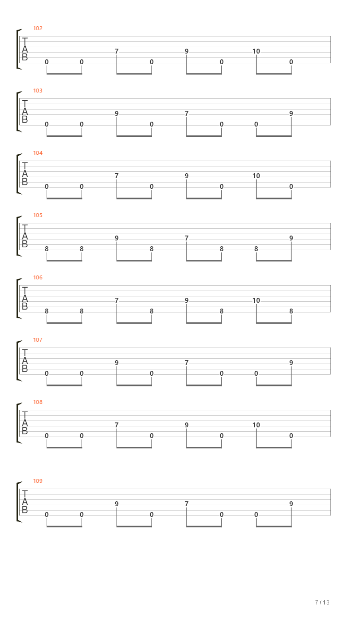BLACK HOLE吉他谱