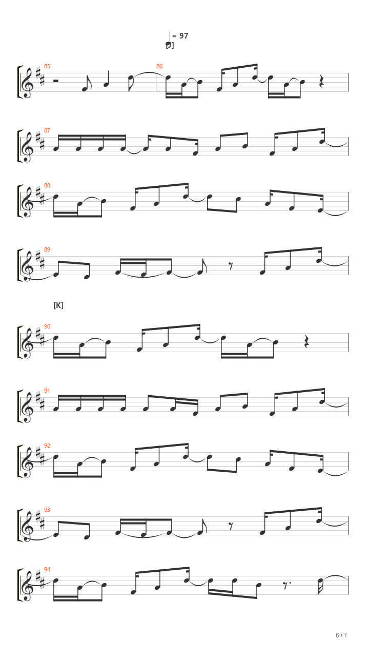 Brand-New Road吉他谱