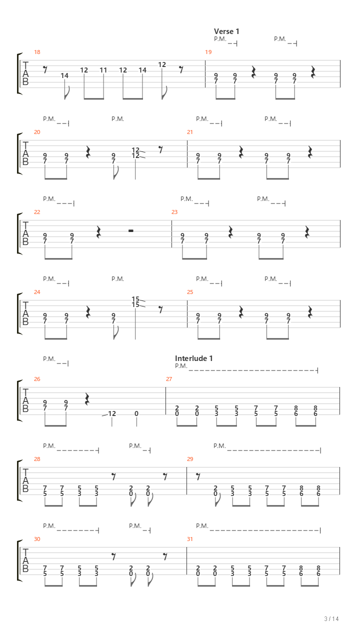 Different吉他谱