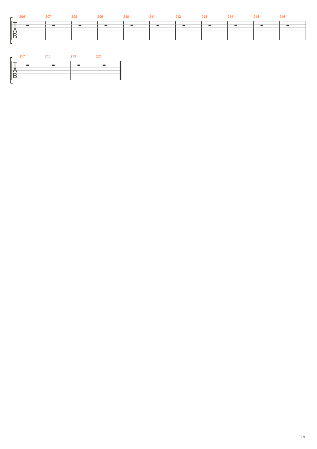 Shadow Corps吉他谱