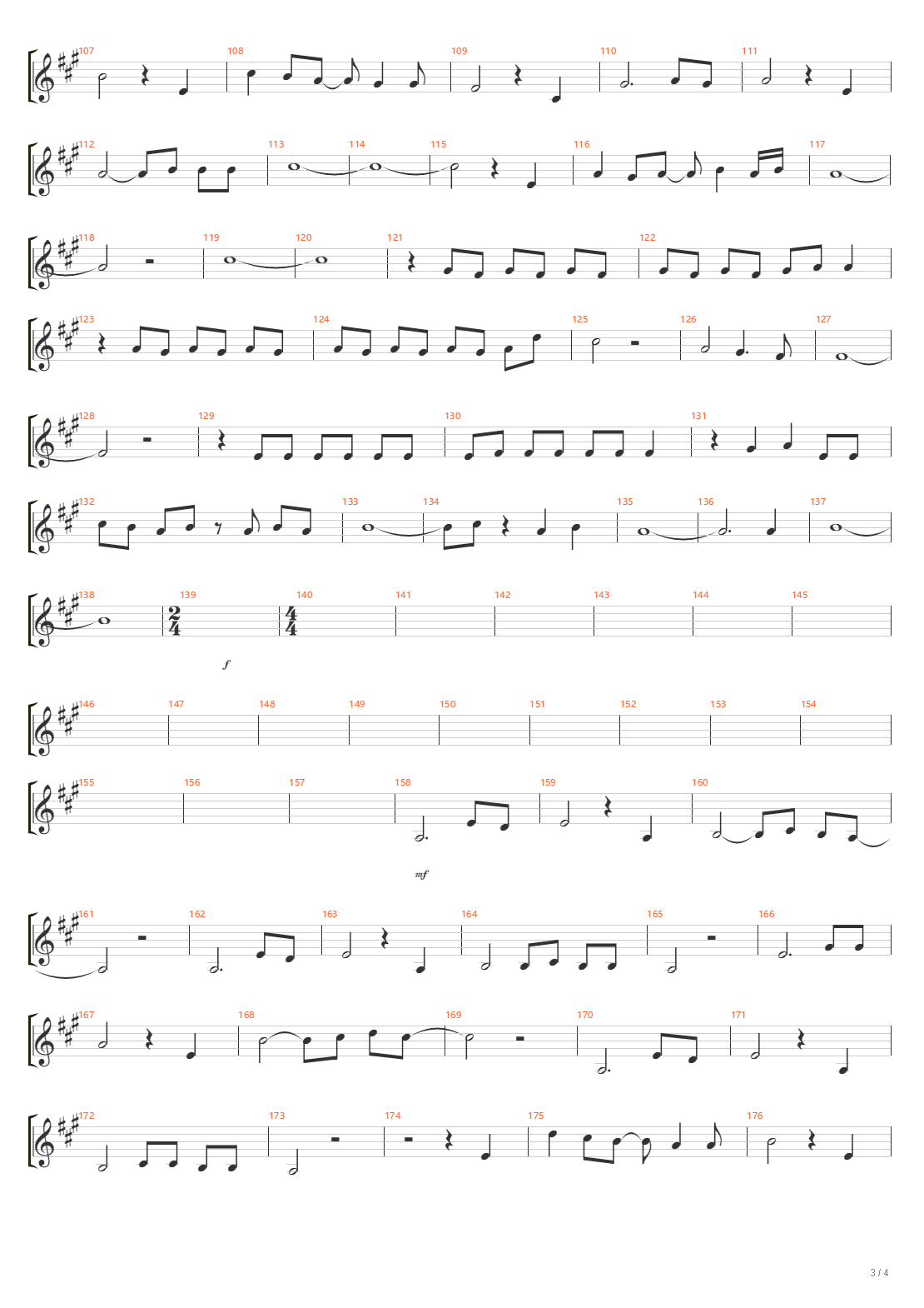 君の知らない物語吉他谱