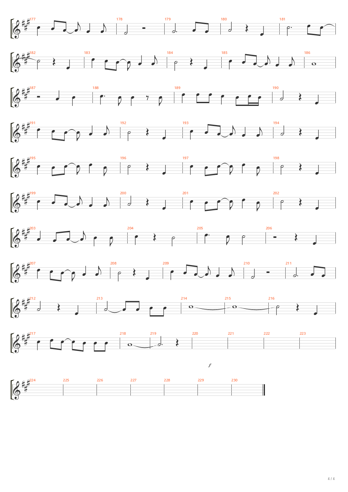 君の知らない物語吉他谱