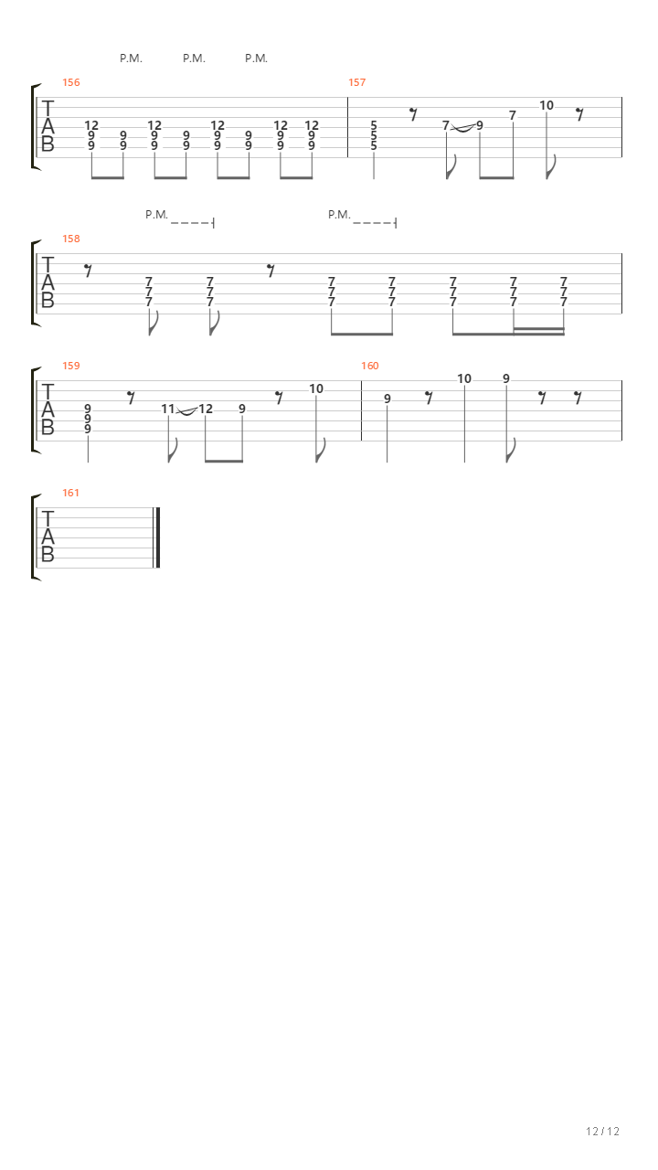 Gravity Wave吉他谱