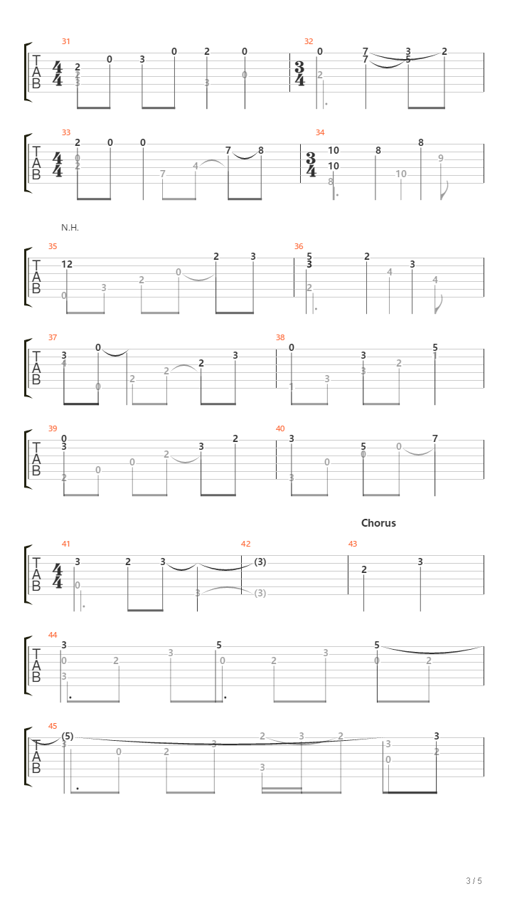 CLANNAD ~AFTER STORY~ 主题曲 - 時を刻む唄(铭刻时间的歌)(指弹改编)吉他谱