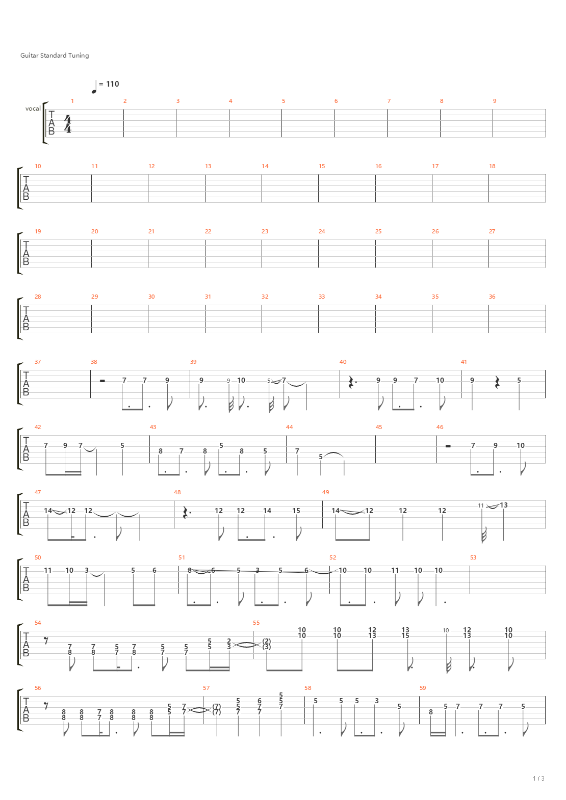 Double-Edged Sword 双刃剑吉他谱