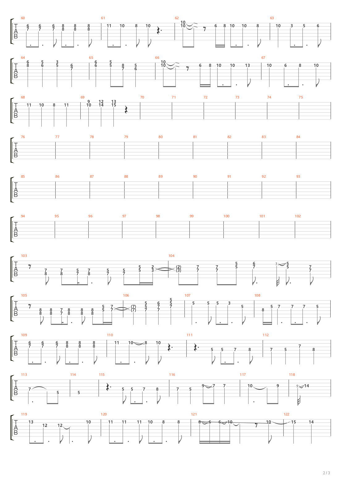 Double-Edged Sword 双刃剑吉他谱