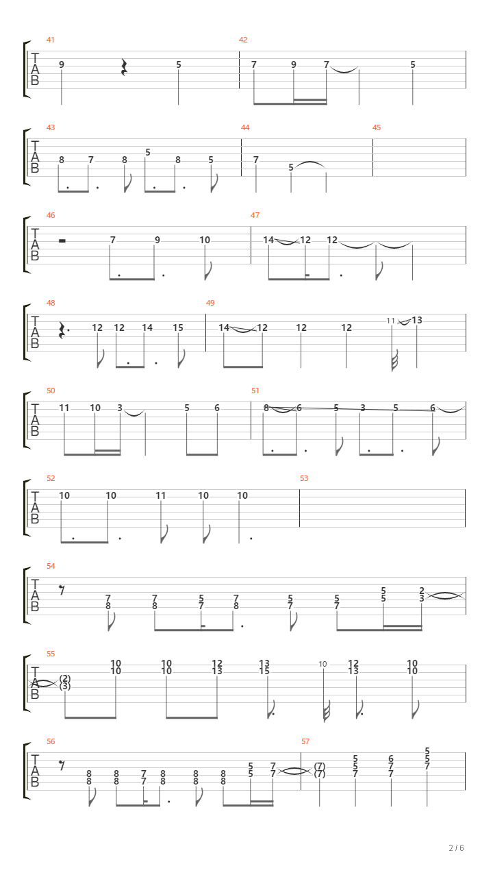 Double-Edged Sword 双刃剑吉他谱