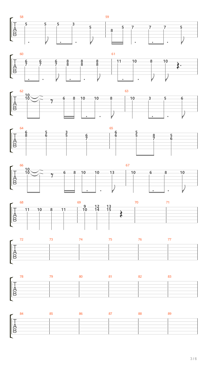 Double-Edged Sword 双刃剑吉他谱