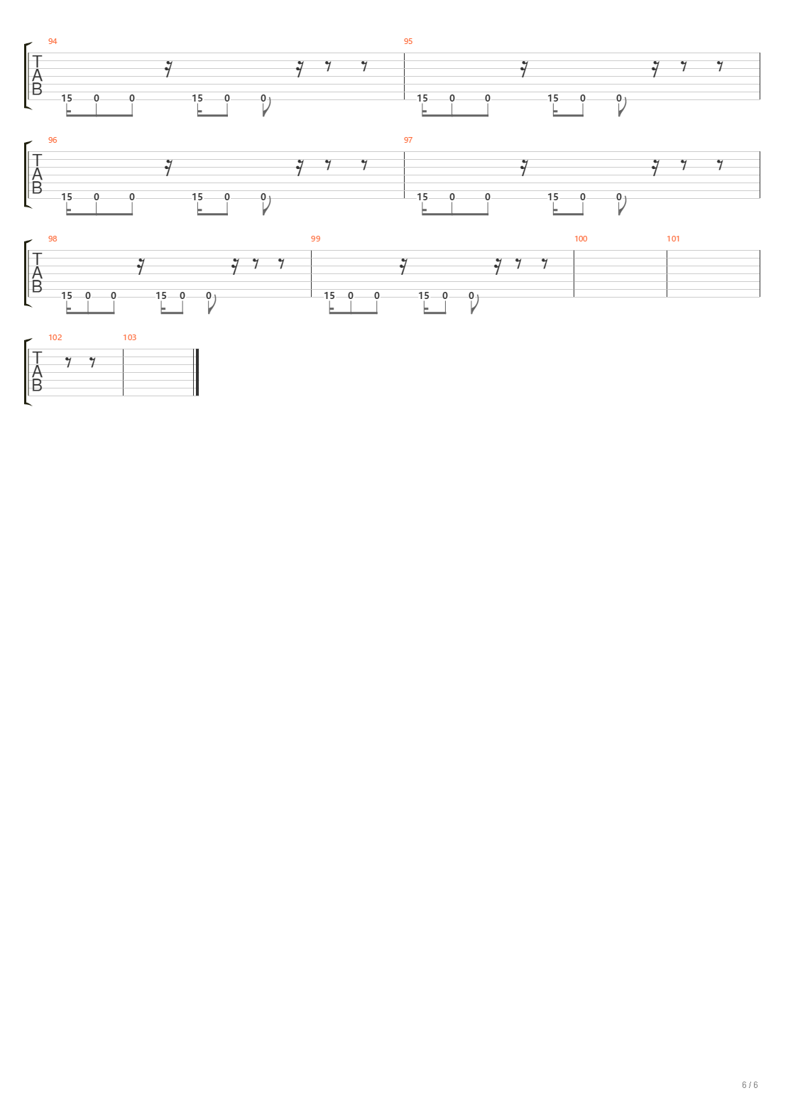 TISIPHONE吉他谱