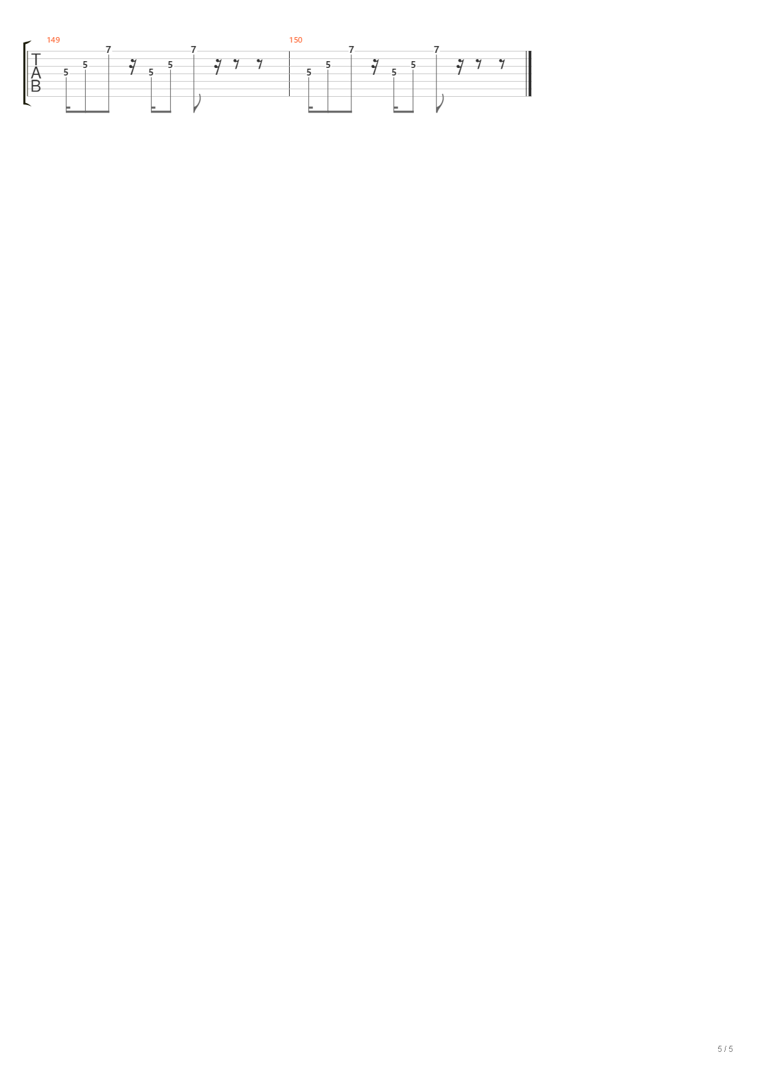 MEGAERA吉他谱