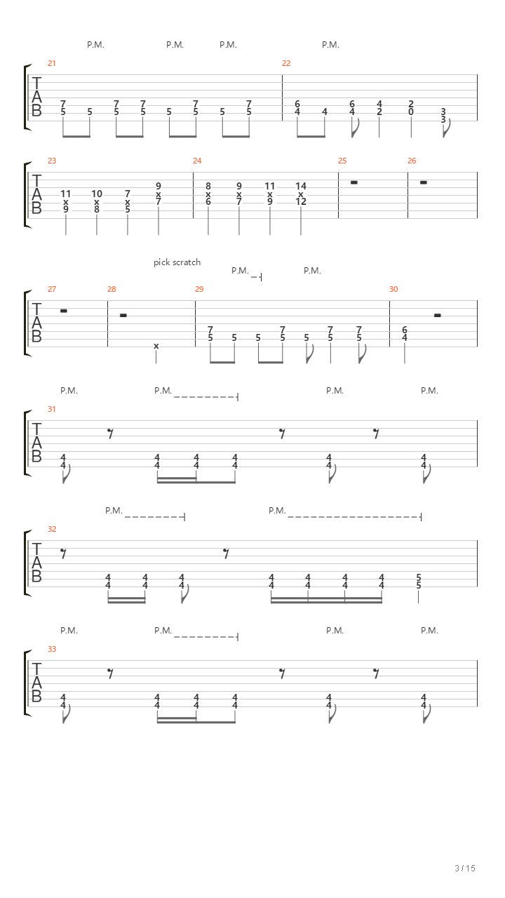 Mas?uerade Rhapsody Re?uest吉他谱