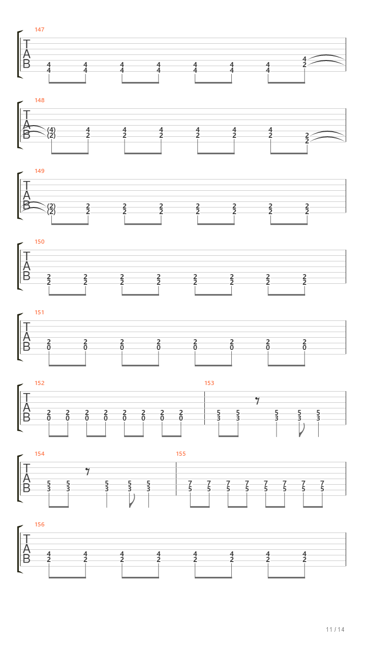 Symbol II : Air吉他谱