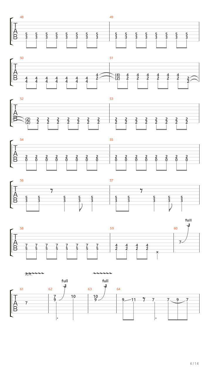 Symbol II : Air吉他谱