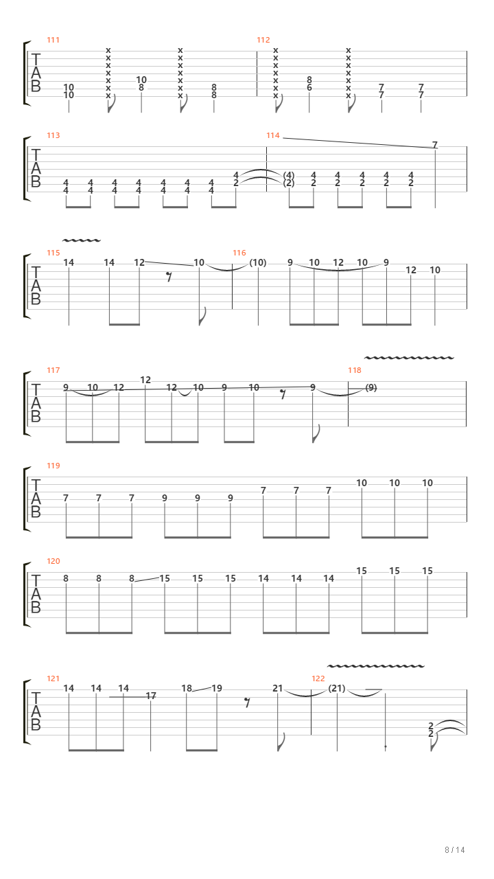 Symbol II : Air吉他谱