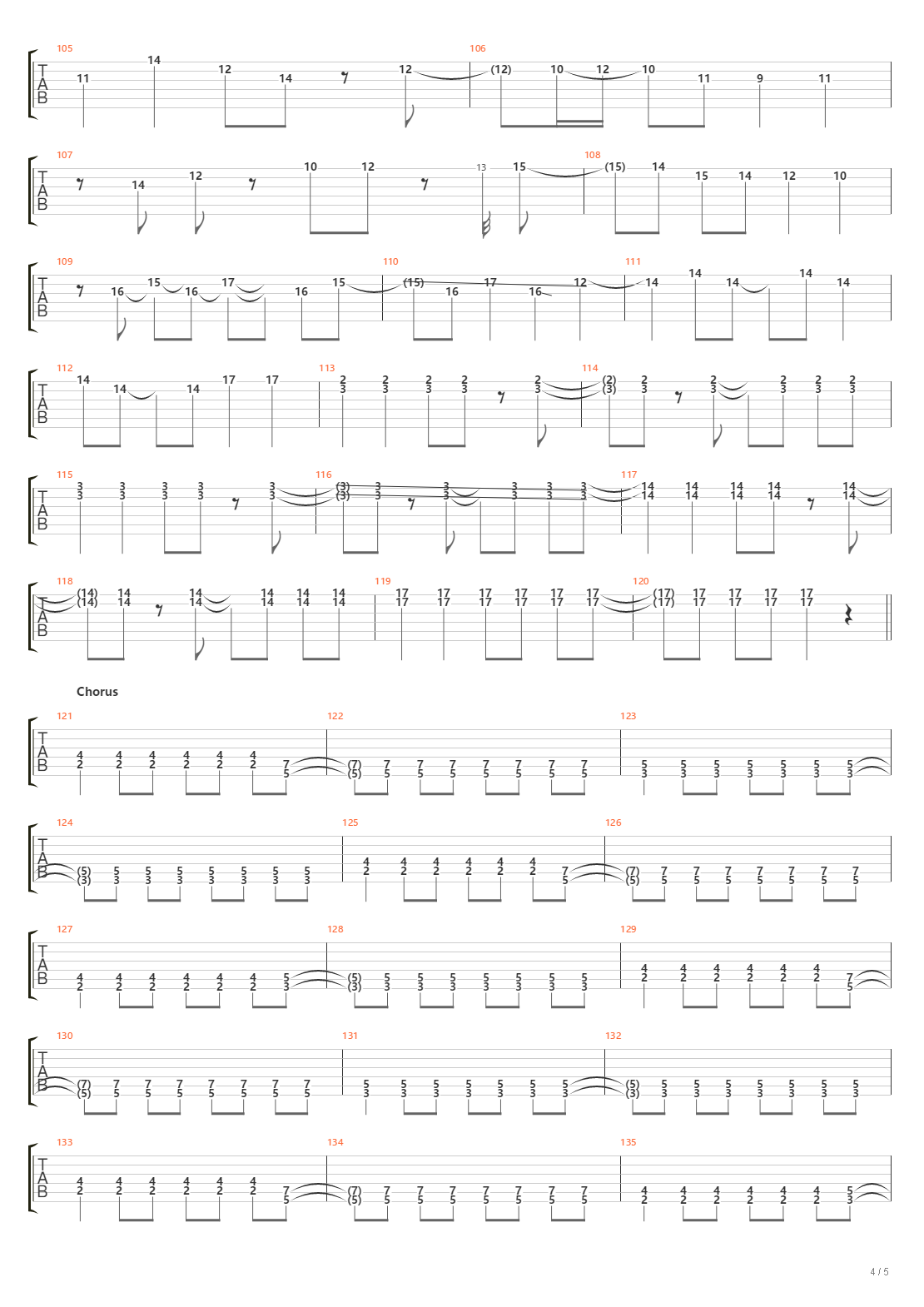 ローリンガール吉他谱