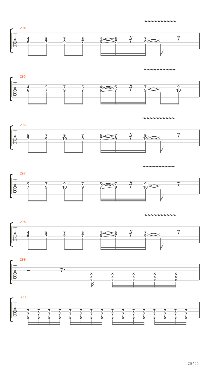 Infinity On High吉他谱