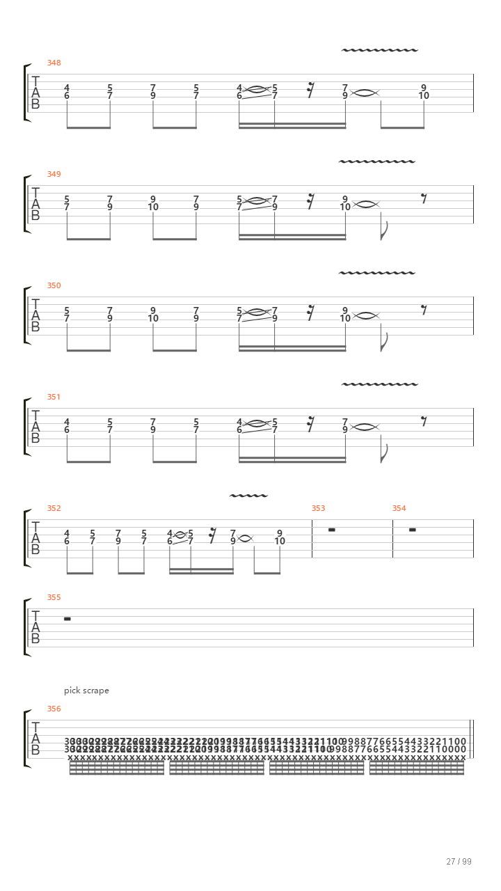 Infinity On High吉他谱