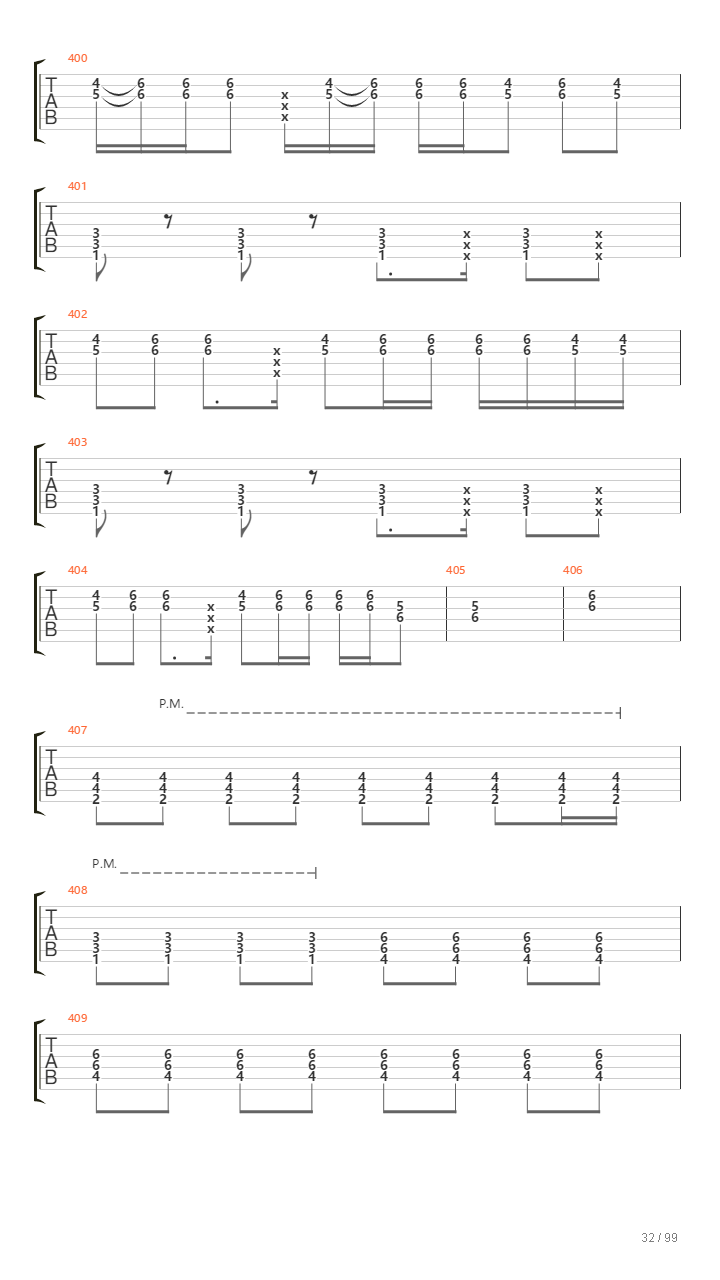 Infinity On High吉他谱