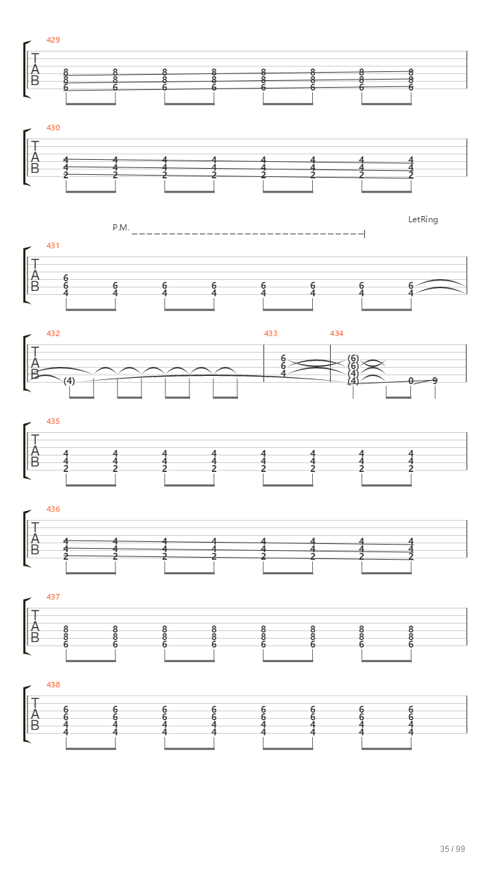 Infinity On High吉他谱