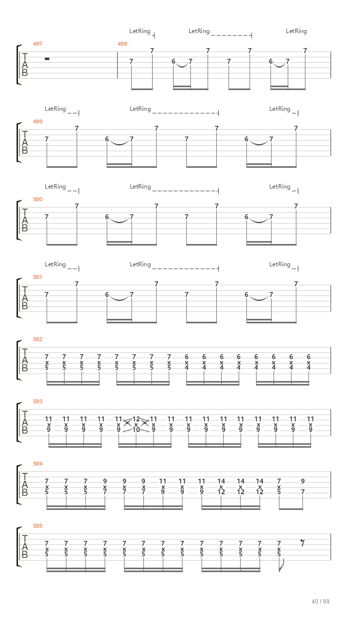 Infinity On High吉他谱