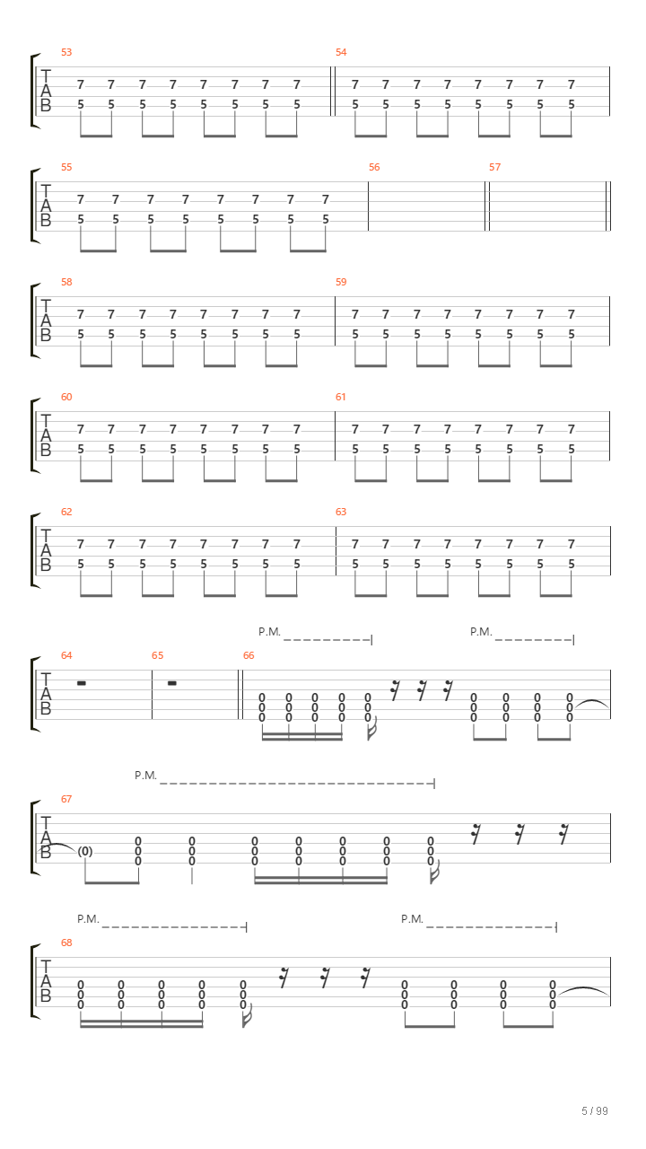 Infinity On High吉他谱