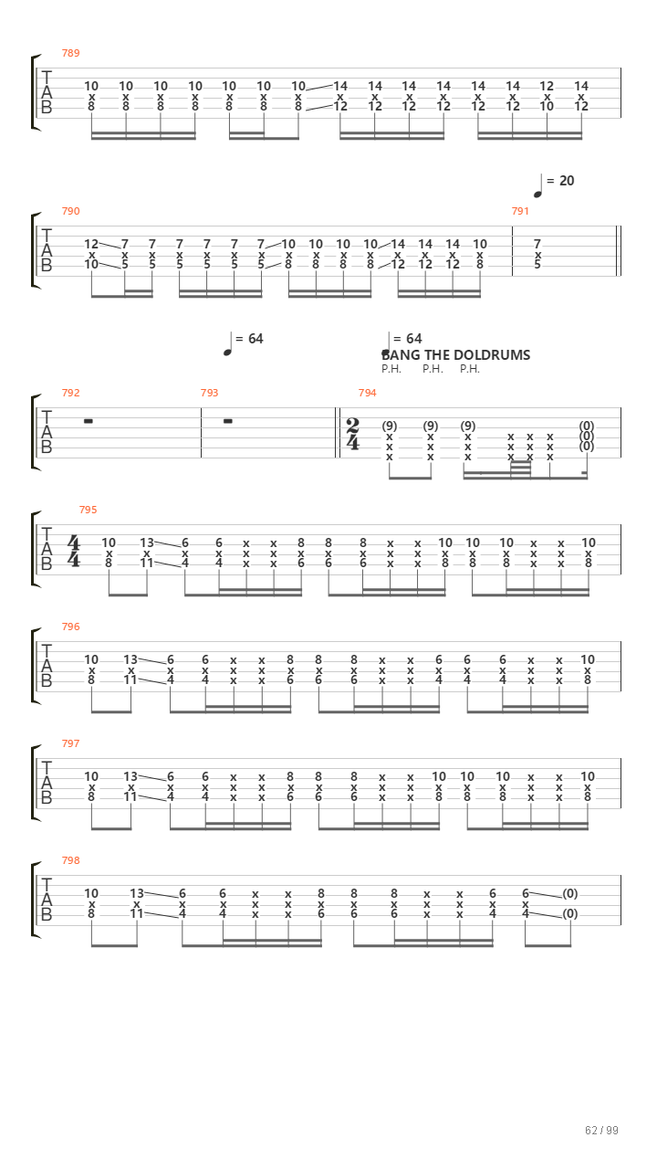 Infinity On High吉他谱
