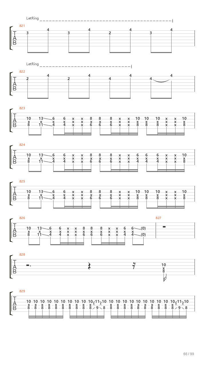 Infinity On High吉他谱
