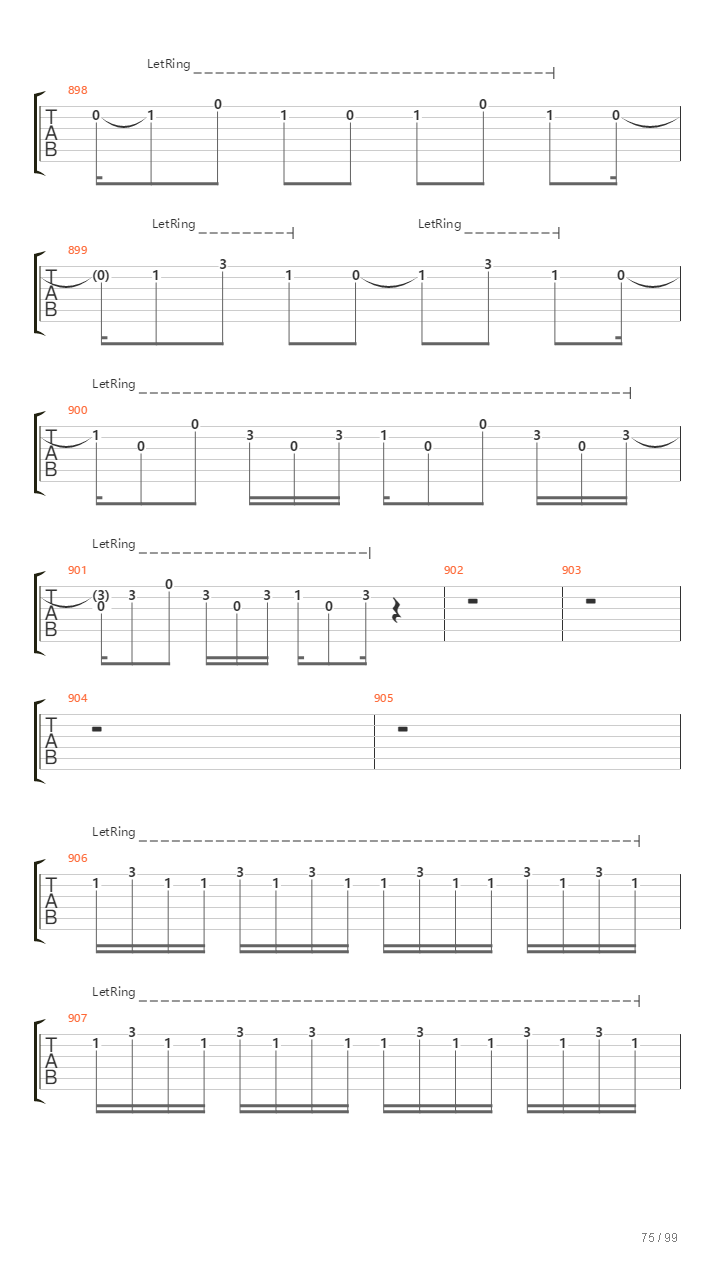 Infinity On High吉他谱