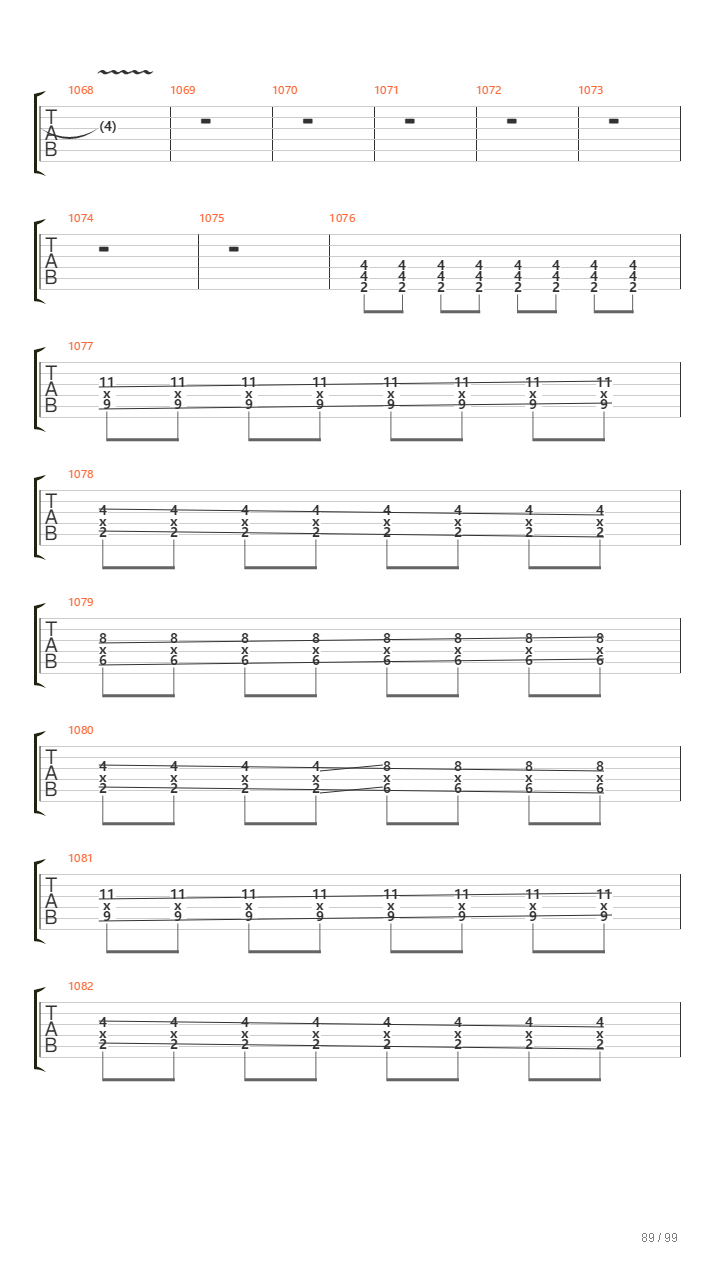 Infinity On High吉他谱