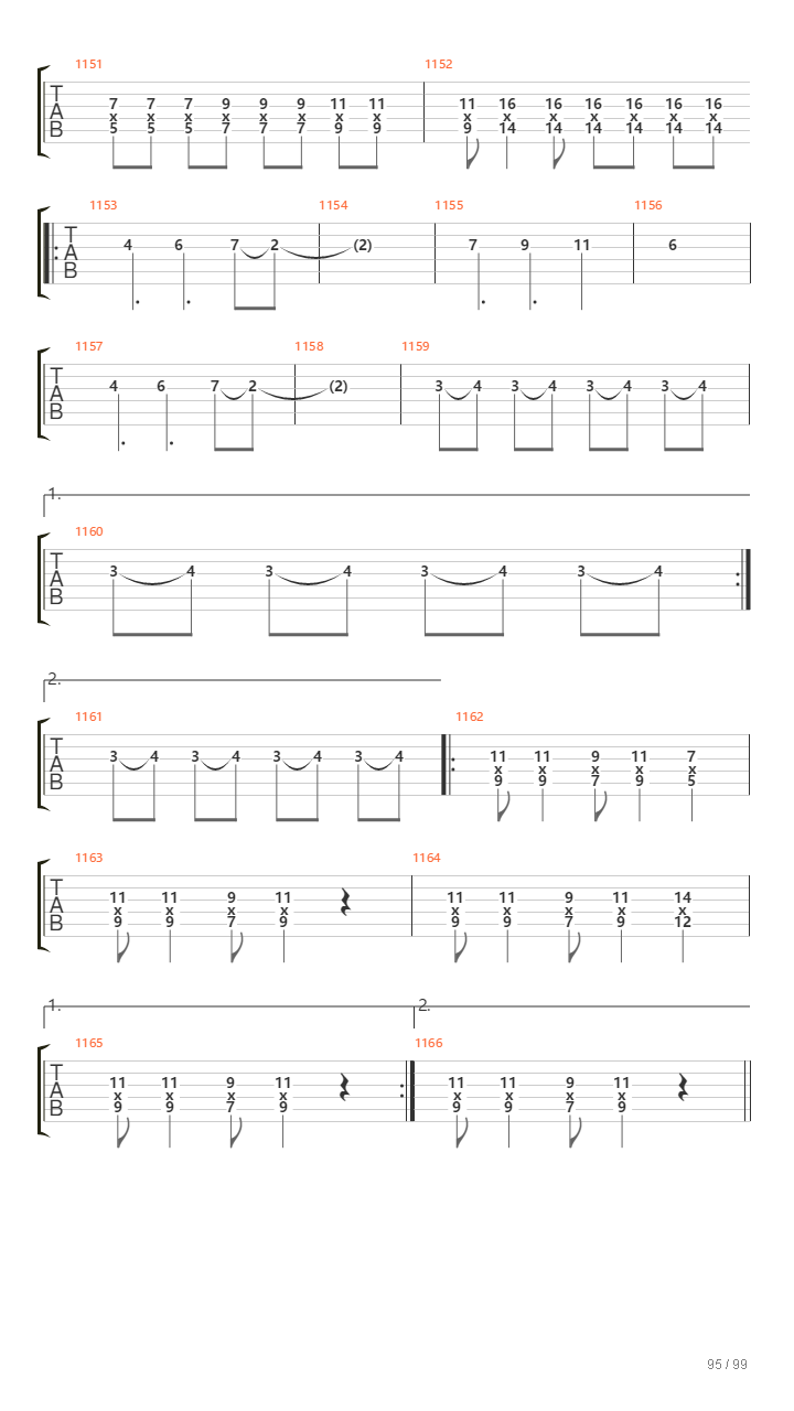 Infinity On High吉他谱
