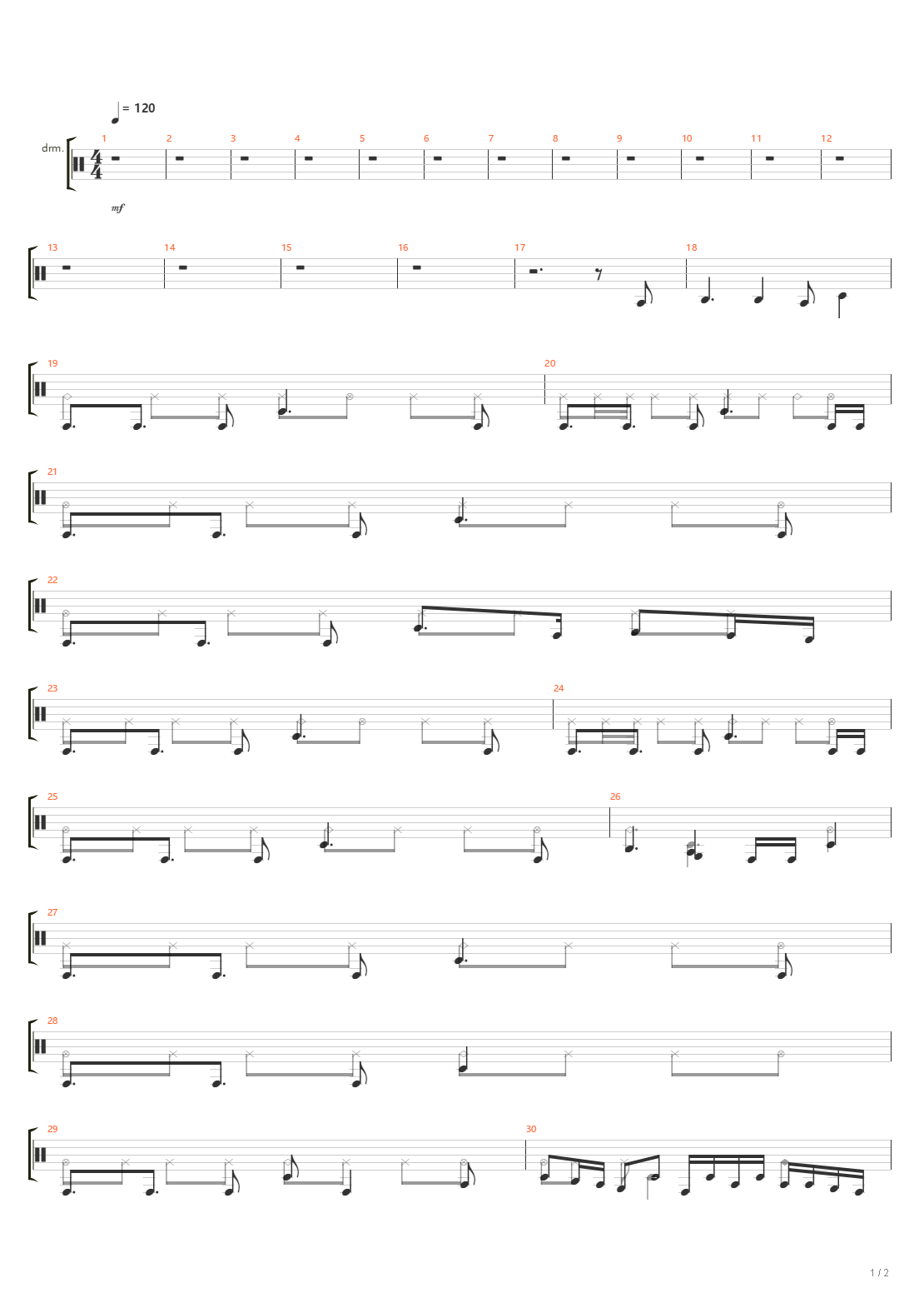 赛丽亚的旅馆（ACT.1-ACT.4）吉他谱