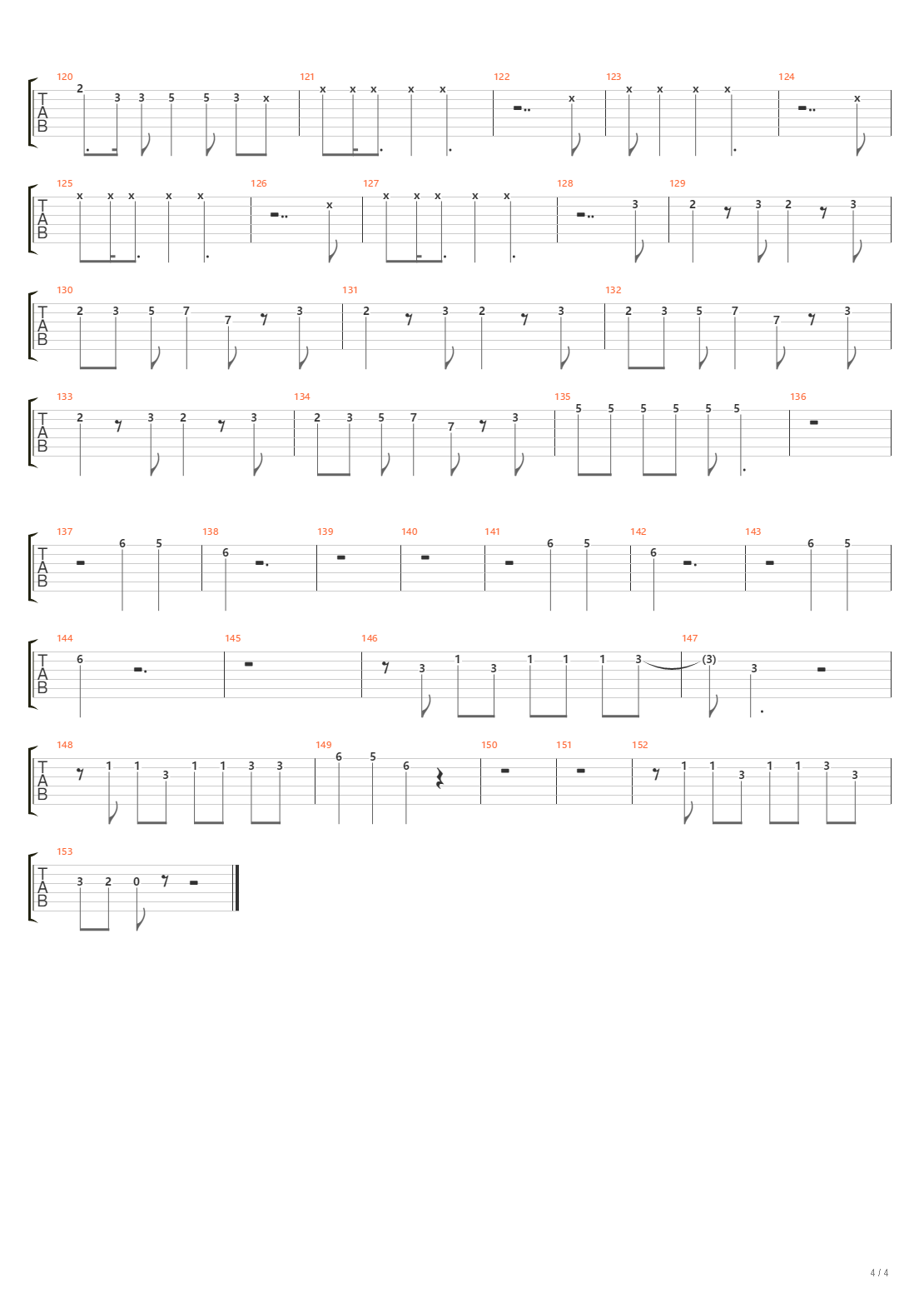 A Symmetry吉他谱