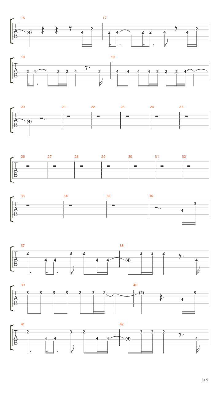 am3:45吉他谱