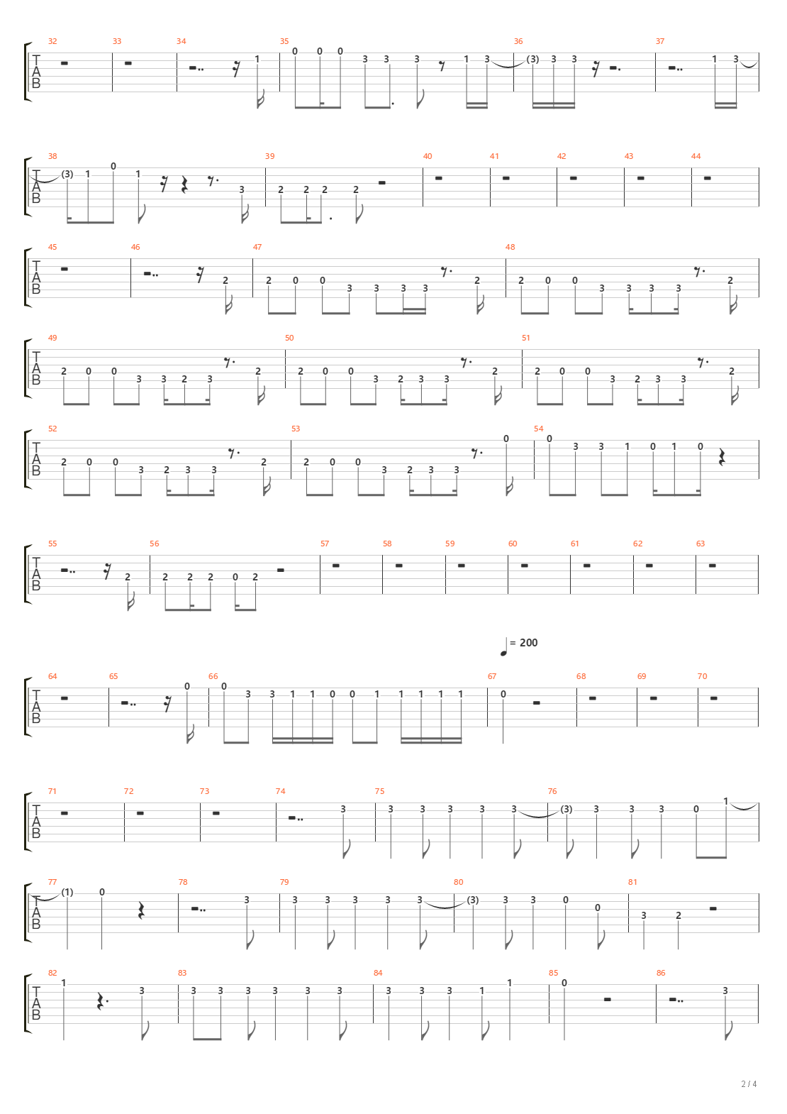 Mib126吉他谱