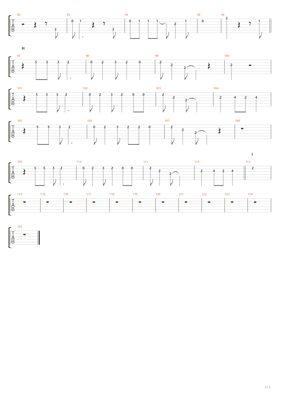 JUPITER吉他谱