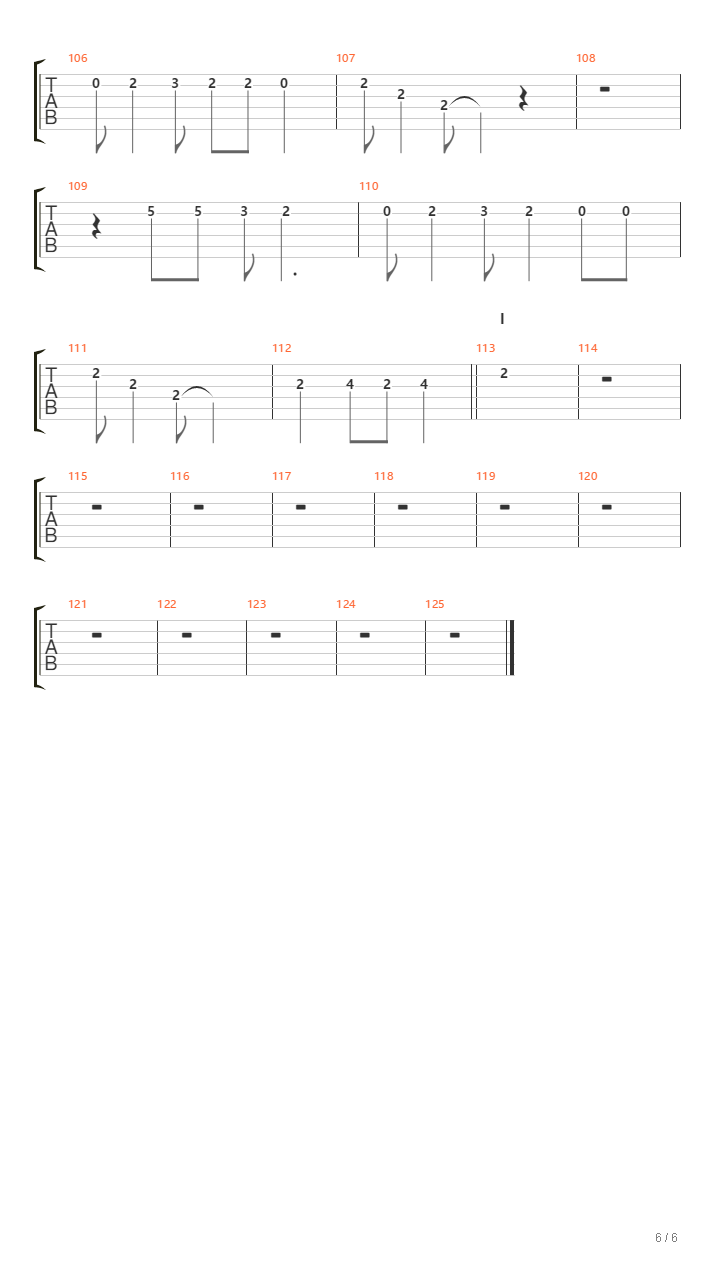 JUPITER吉他谱