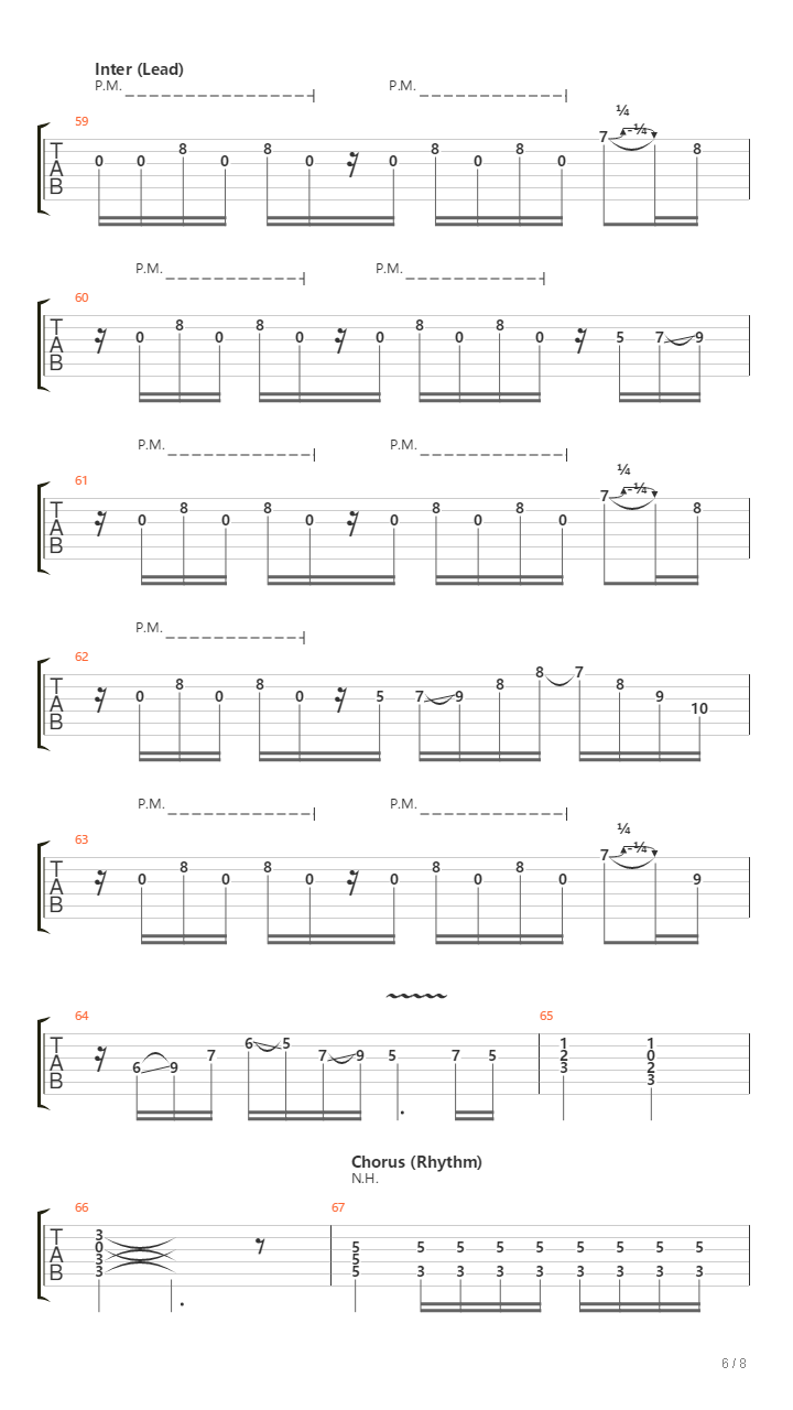 小さな海（节奏+主音）吉他谱