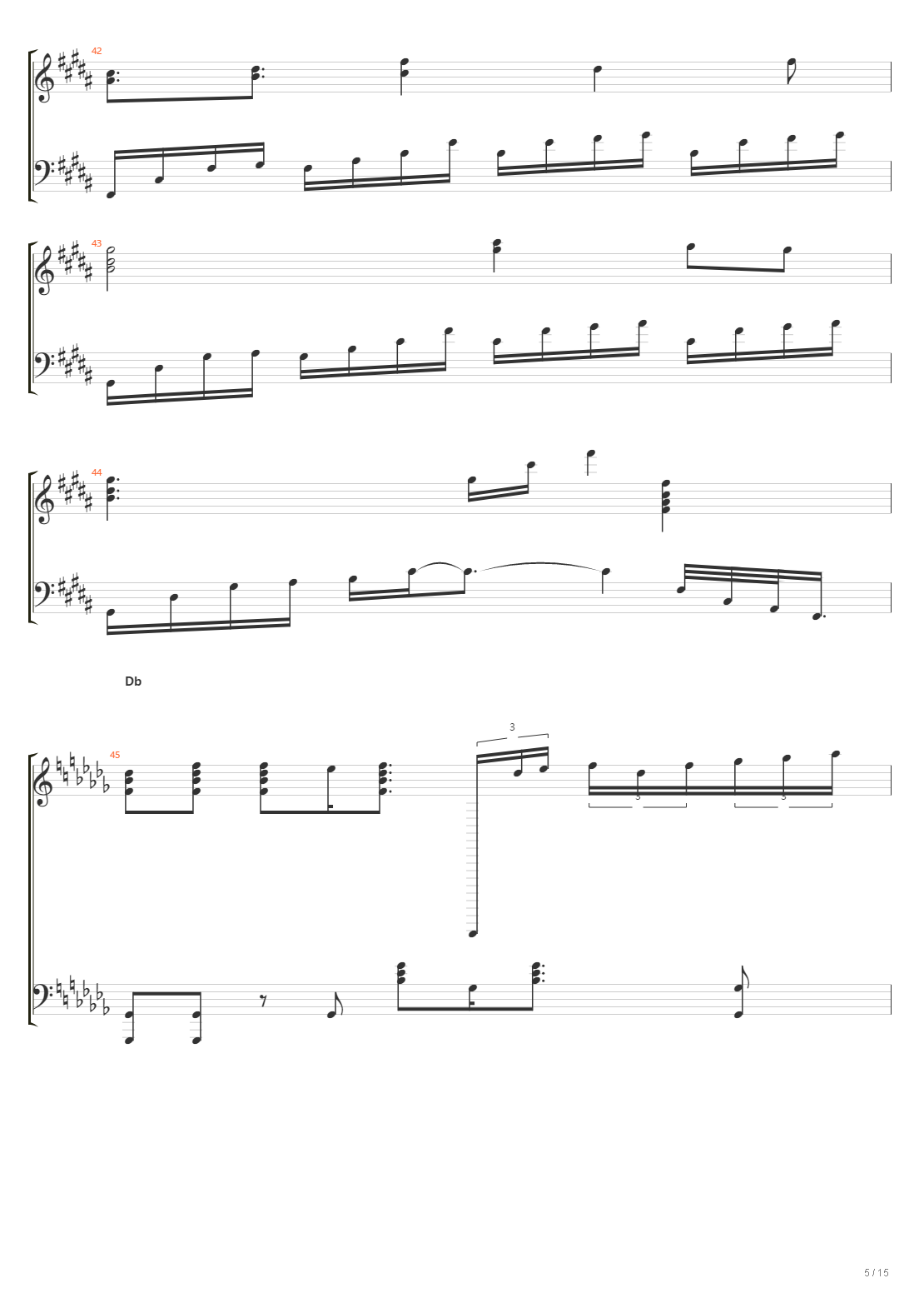 Air - 鸟之诗 Animenz.ver（A叔版）吉他谱