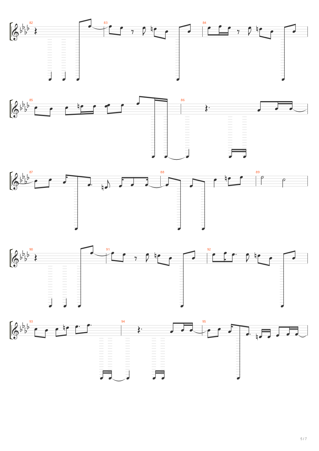 Automatic吉他谱