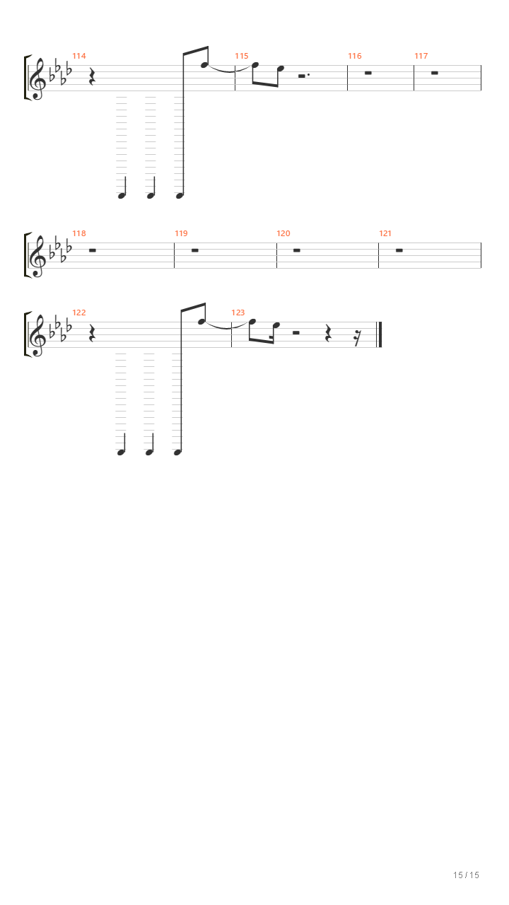 Automatic吉他谱