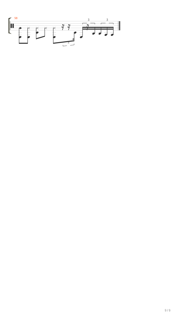 漠河舞厅·2022（鼓谱）吉他谱