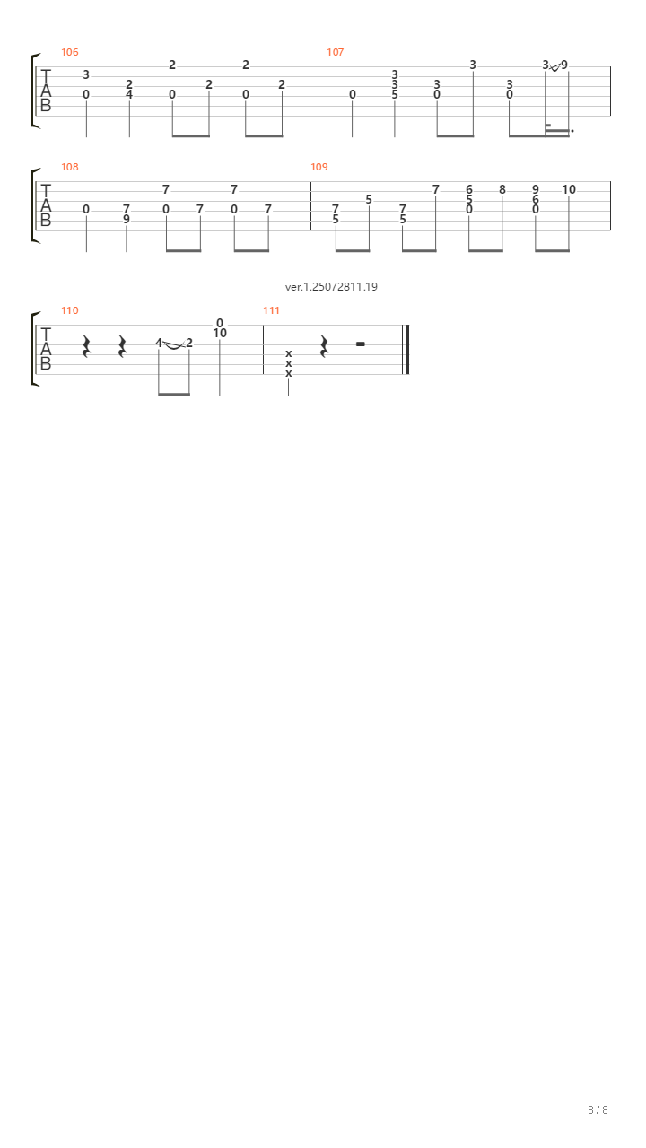 DECO#27,初音未来 - チェリーポップ(Cherry Pop)吉他谱