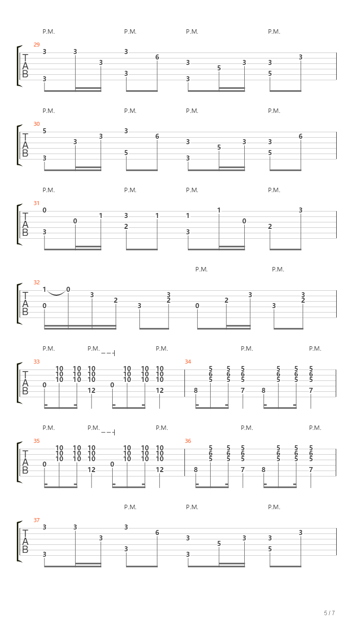 Lambada吉他谱