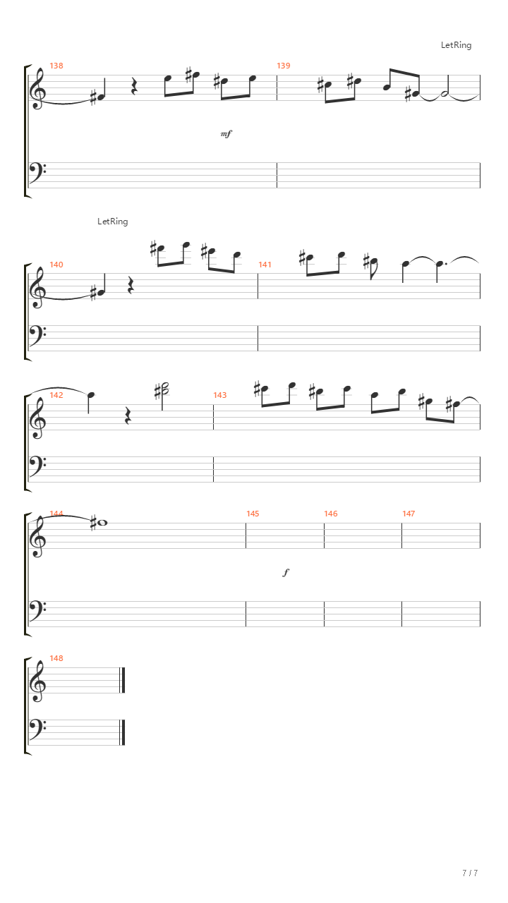 Eclipse（明日方舟）吉他谱