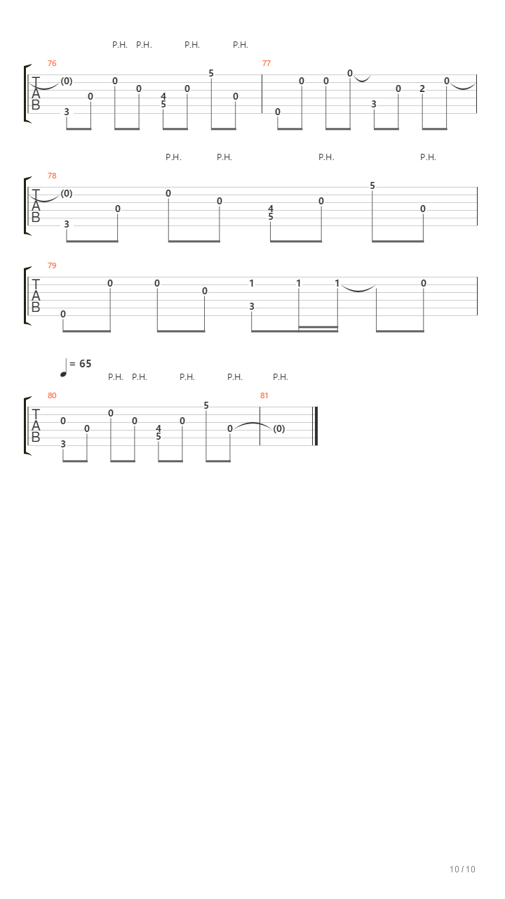 平凡之路（黄炎编曲）吉他谱