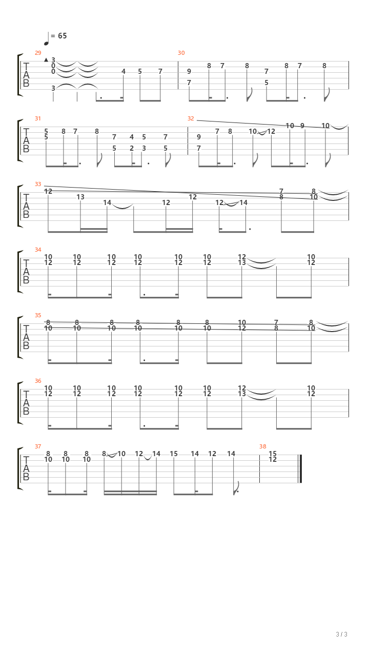 北国之恋（北の国から）主题曲吉他谱
