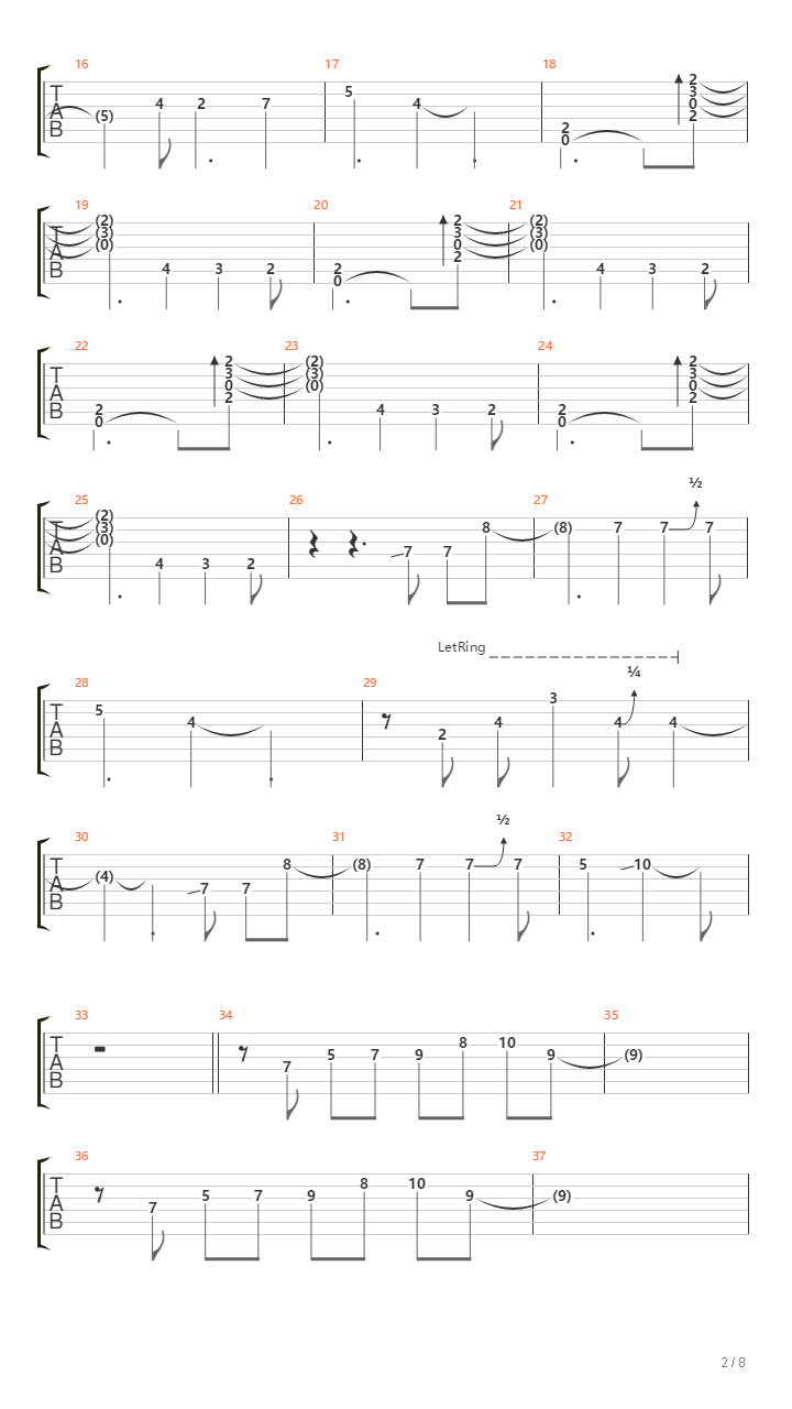 Theme Of Laura (E3 Version)吉他谱