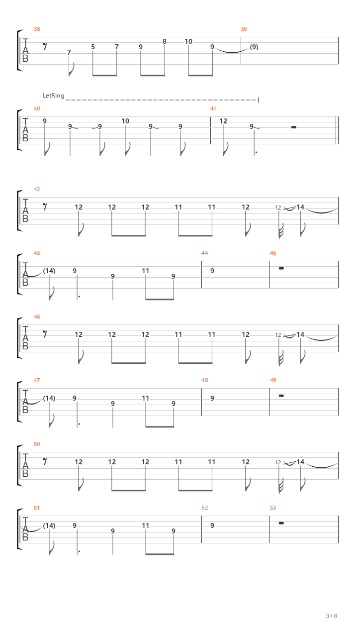 Theme Of Laura (E3 Version)吉他谱