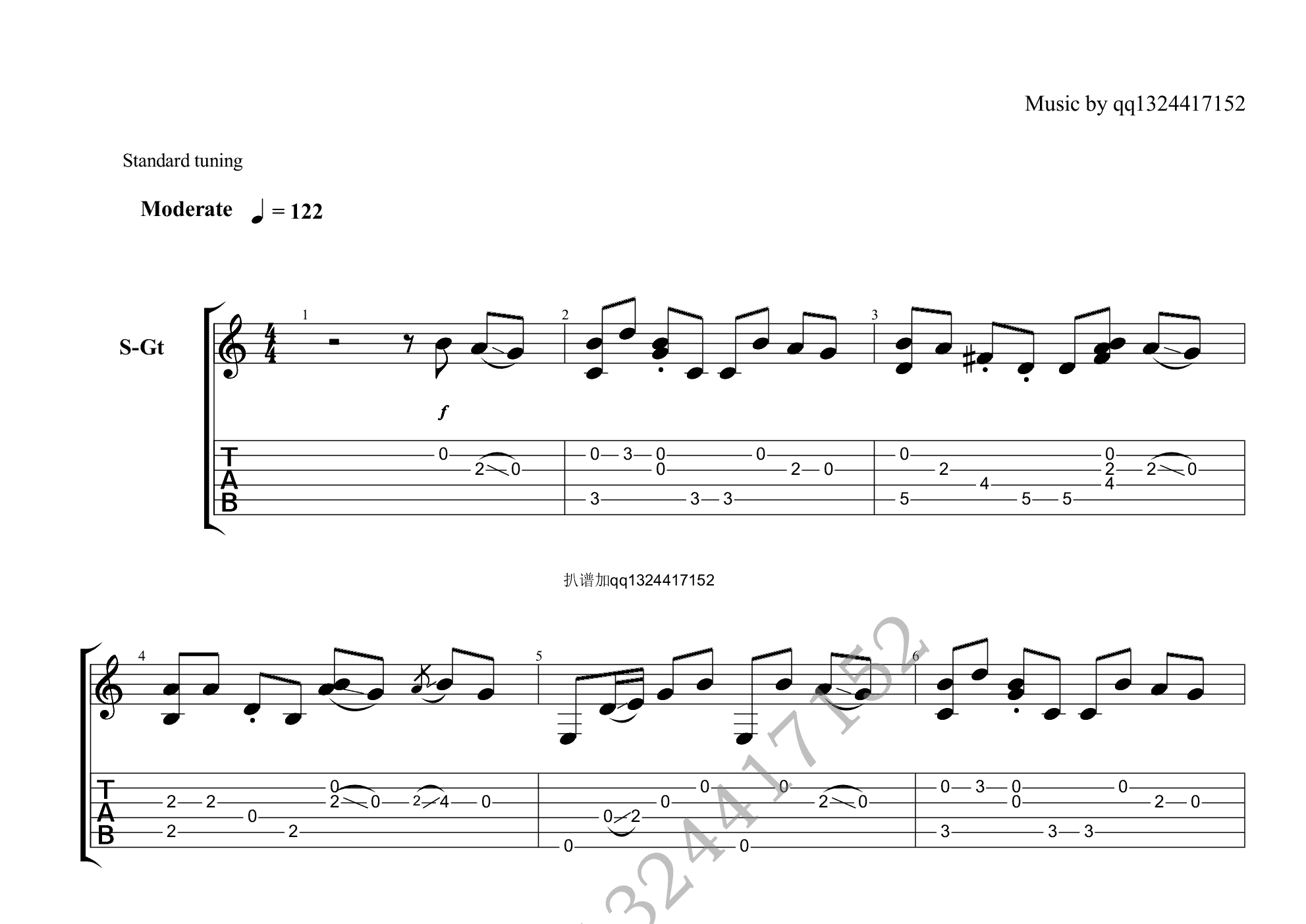 love scenario(郑成河版本)吉他谱(pdf谱,指弹)_郑成河(sungha jung)