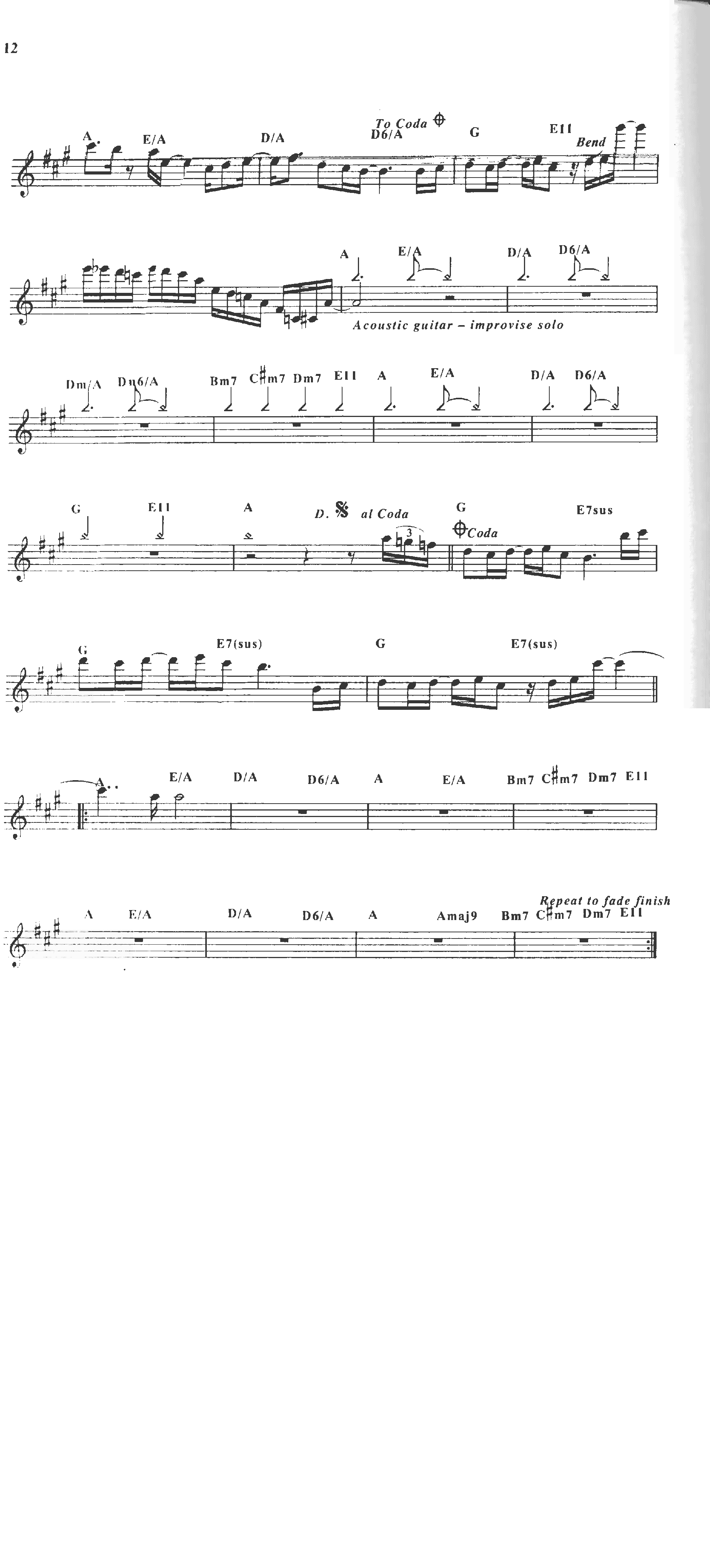 Dare To Be Different Guitar Tab Book吉他谱13